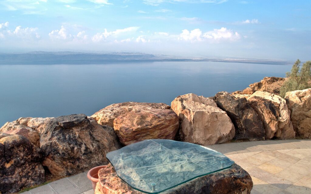 Νεκρά Θάλασσα - θέα απο το Panoramic Complex